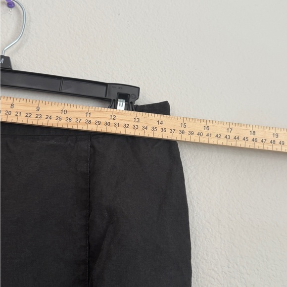 Georgio Armani Black 100% Linen Pants - Picture 4 of 10